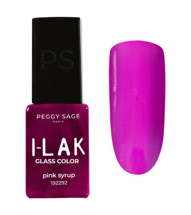 I-LAK - Without TPO Semi-permanent lacquer GLASS COLOR - pink syrup