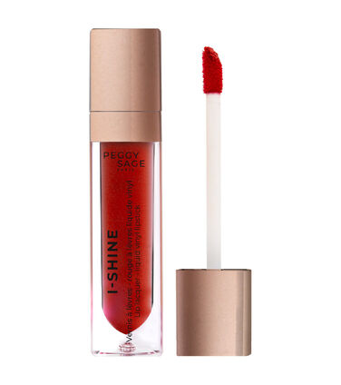 Lip lacquer - Liquid vinyl lipstick I-SHINE - always red